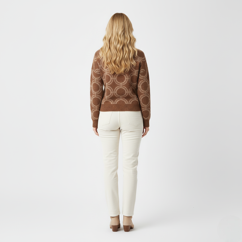 Damski Sweter Nienke Luxe | Ciepły i Stylowy na Jesień i Zimę